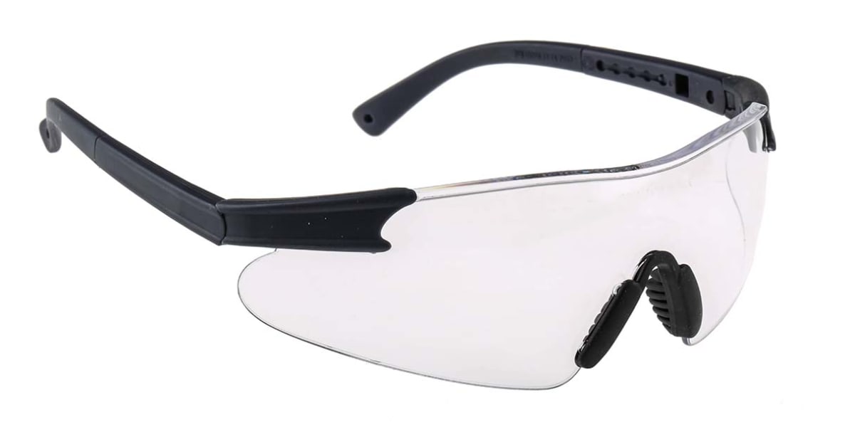 Product image for Curvo safety glasses, clear