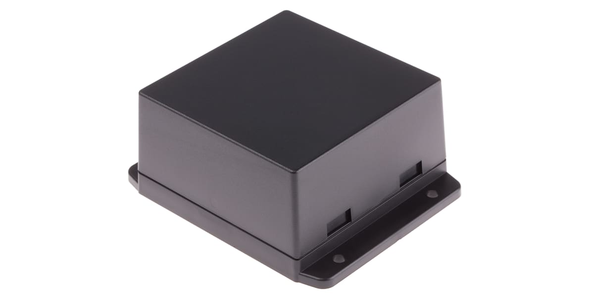 Product image for Flanged Utility Case, Black, 80x80x43mm