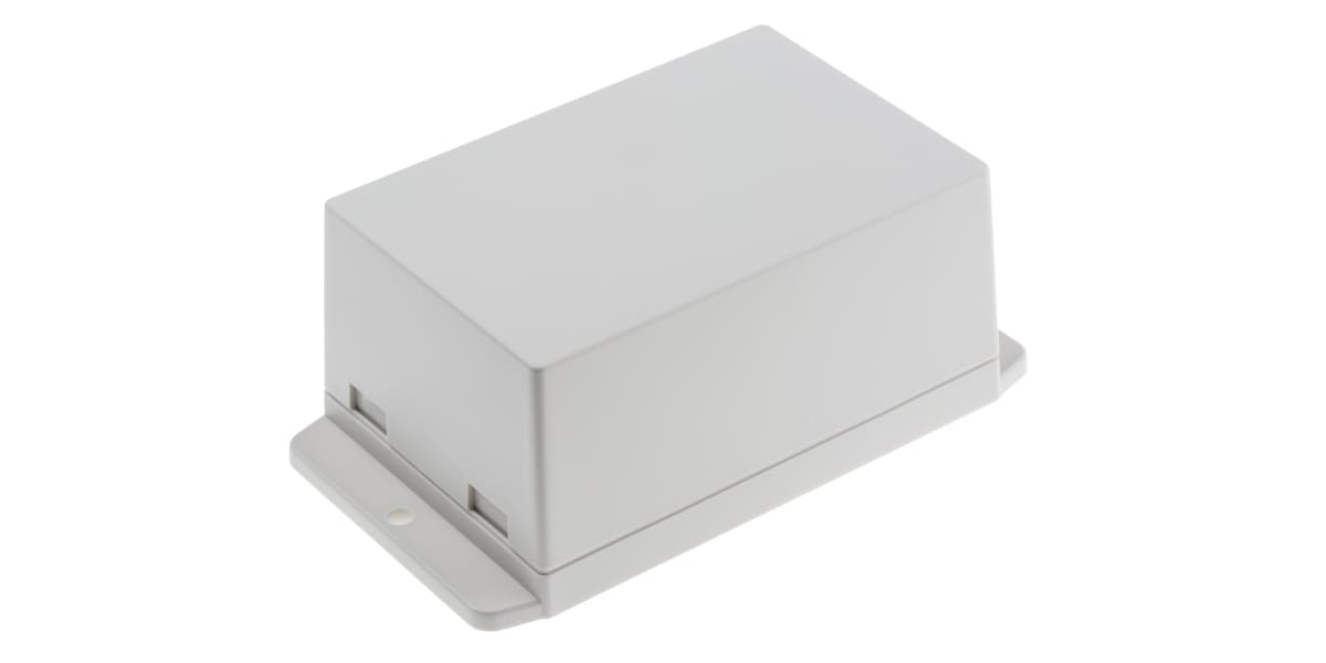 Product image for Flanged Utility Case, White,105x70x50mm