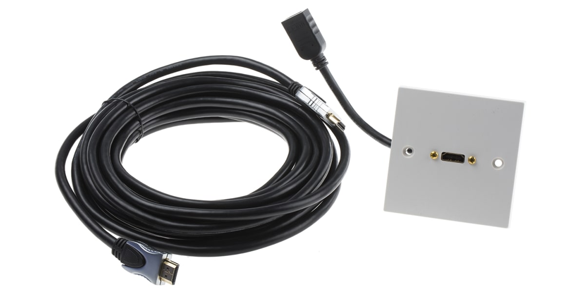 Product image for Single faceplate HDMI 7m