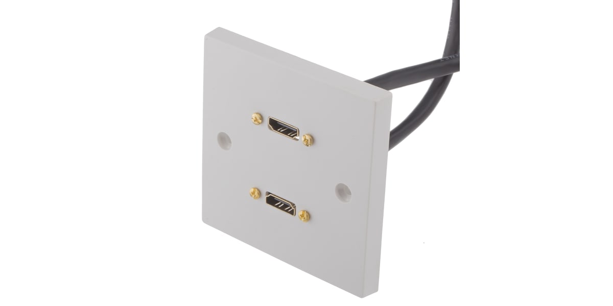 Product image for Single faceplate 2x HDMI stub