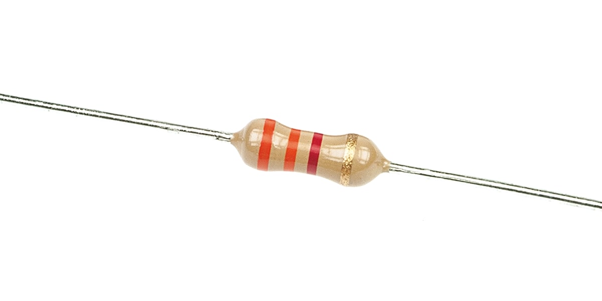 Product image for CFR25 CARBON FILM RESISTOR,3K3 0.33W