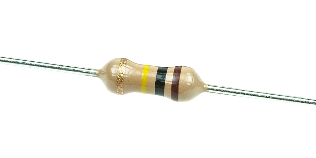 Product image for CFR25 carbon film resistor,100K 0.33W