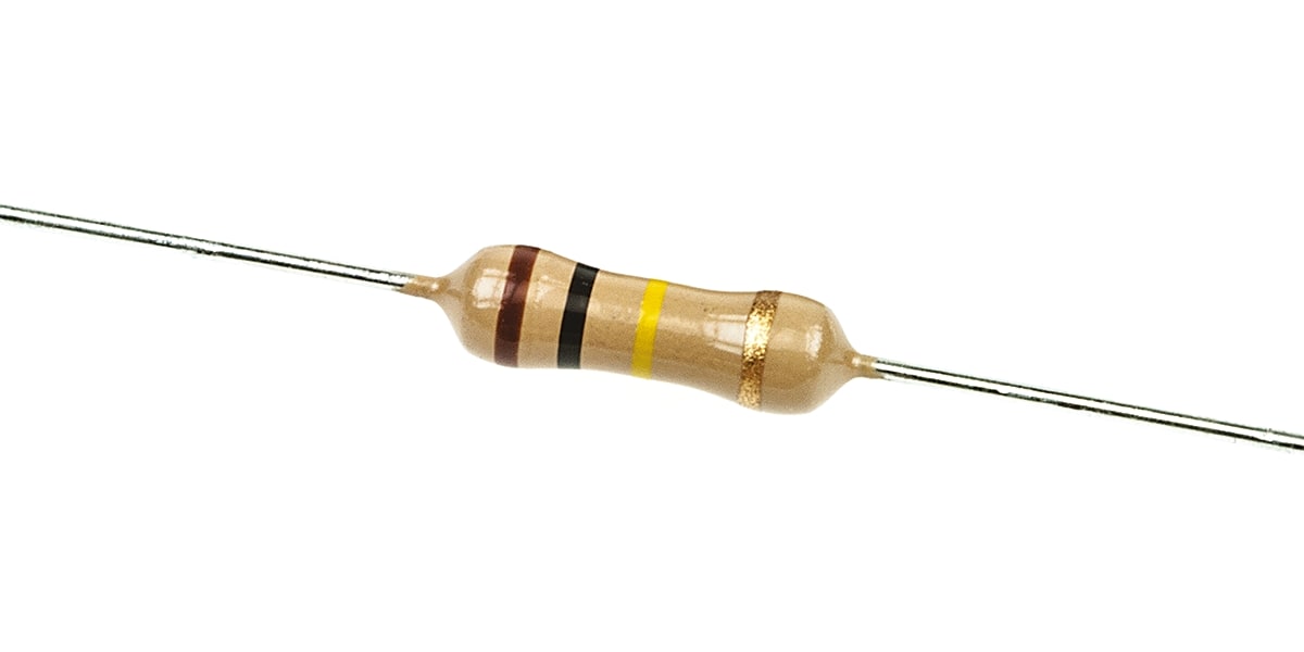 Product image for CFR50 carbon film resistor,100K 0.5W