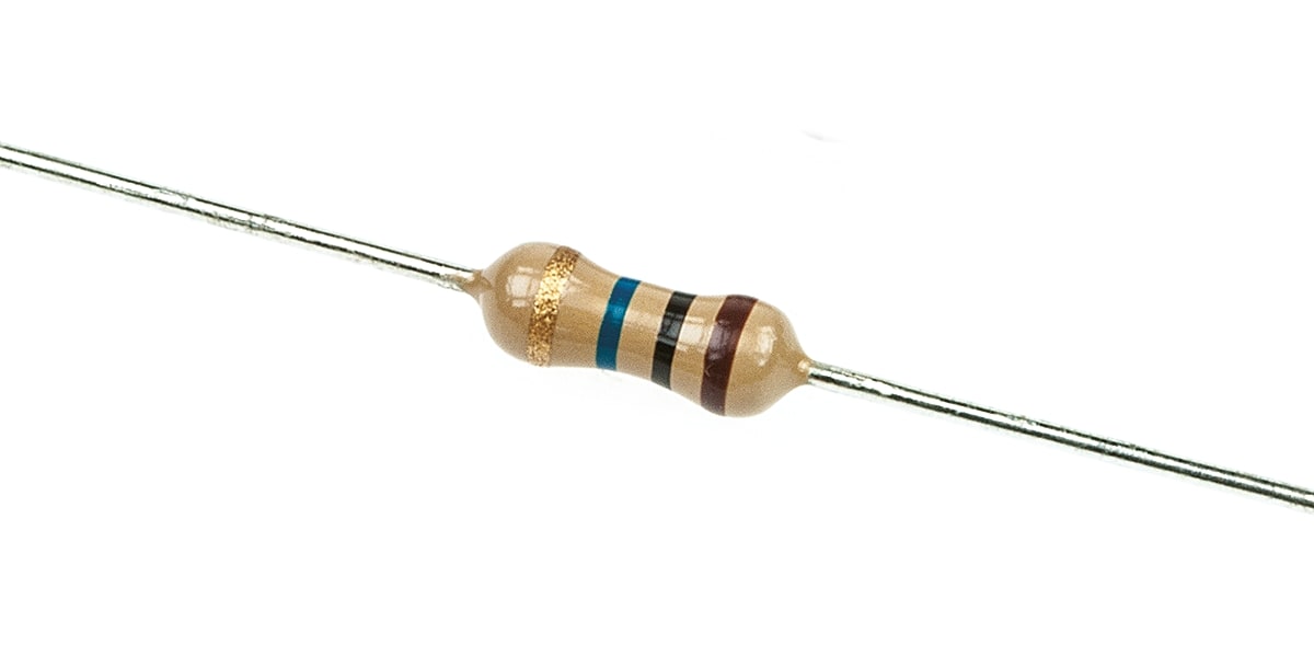 Product image for CFR25 carbon film resistor,10M 0.33W