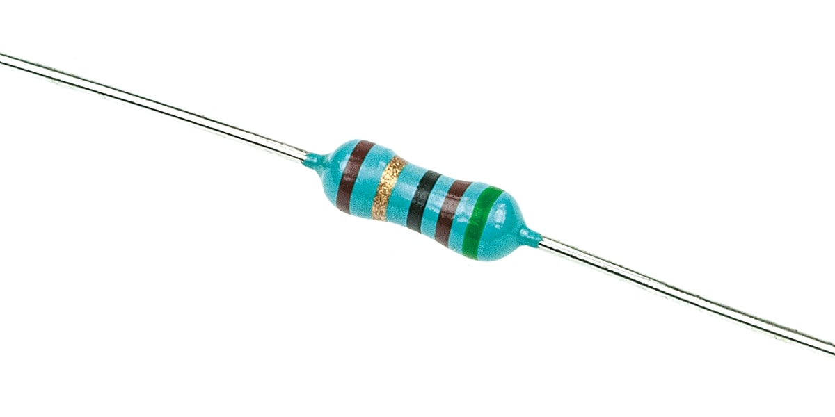 Product image for Metal film resistor,51R 0.6W