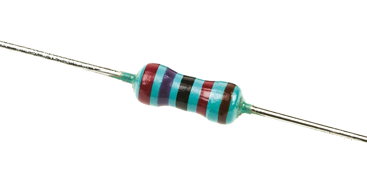 Product image for Metal film resistor,27K 0.6W