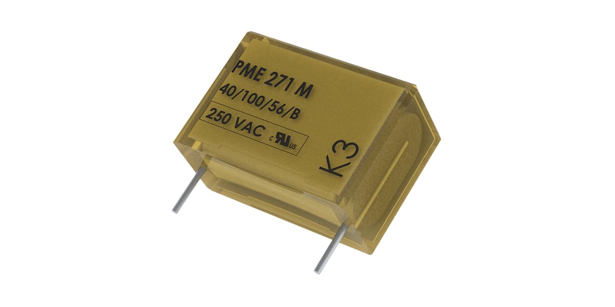 Product image for PME271M capacitor,47nF 275Vac