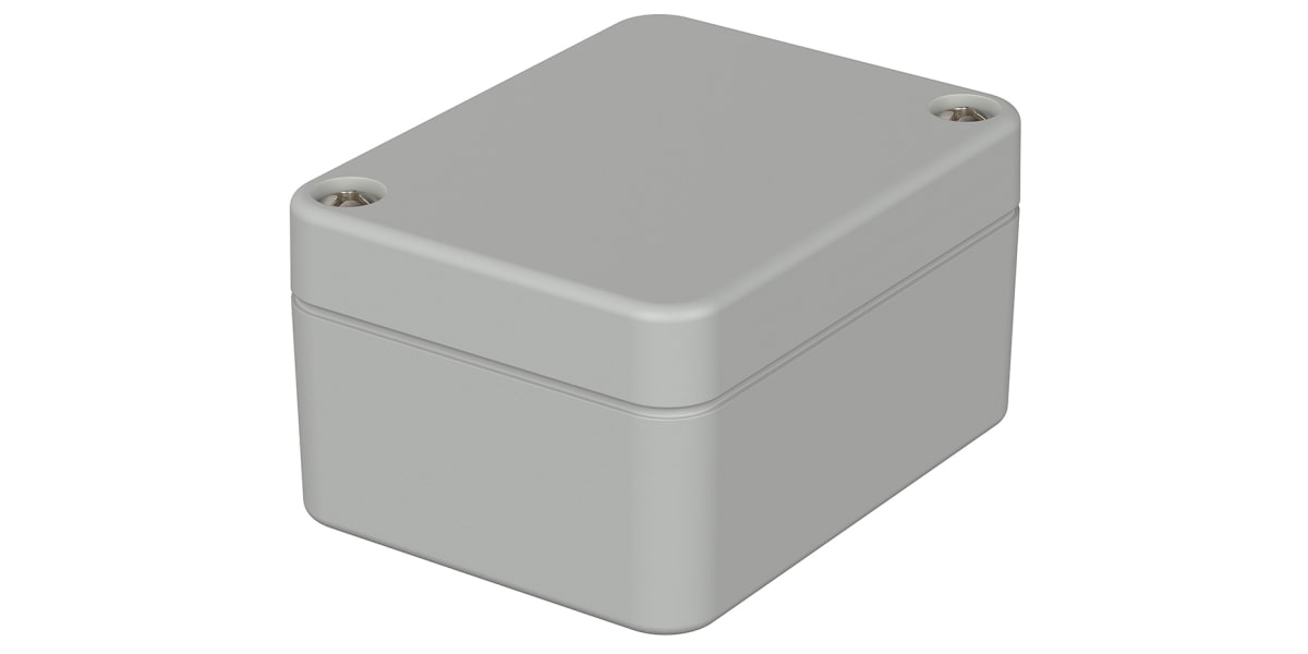 Product image for IP65 LIGHT GREY ABS BOX,65X50X35MM