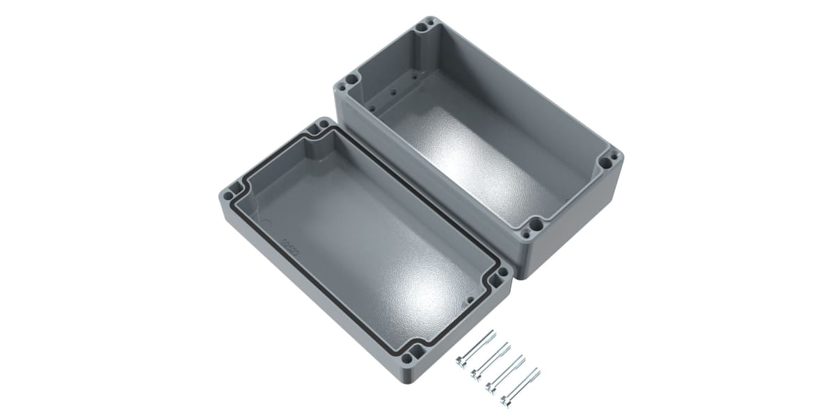 Product image for IP66 ALUMINIUM ENCLOSURE,220X120X90MM