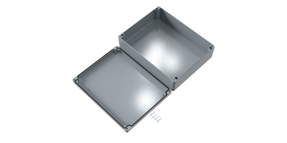 Product image for IP66 ALUMINIUM ENCLOSURE,400X310X110MM