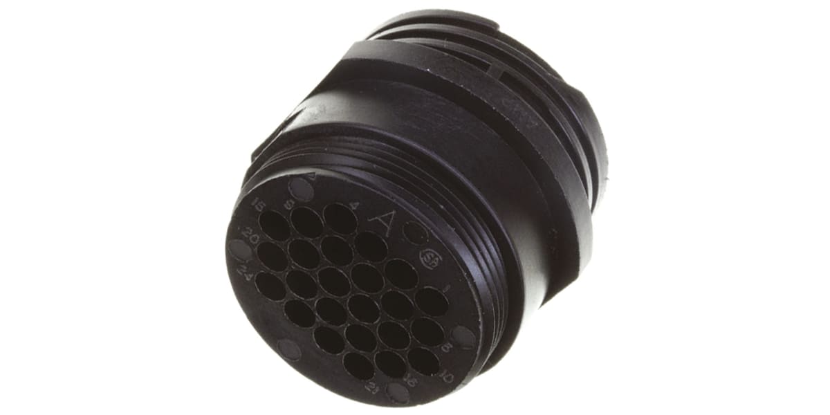 Product image for 24 WAY PIN CONTACT FREE RECEPTACLE,13A