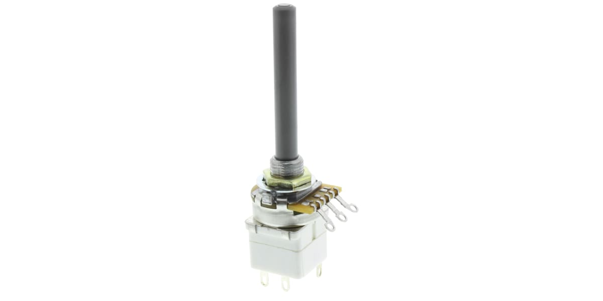 Product image for 23E 1 turn Pot Switch 10K Lin 20mm DPST