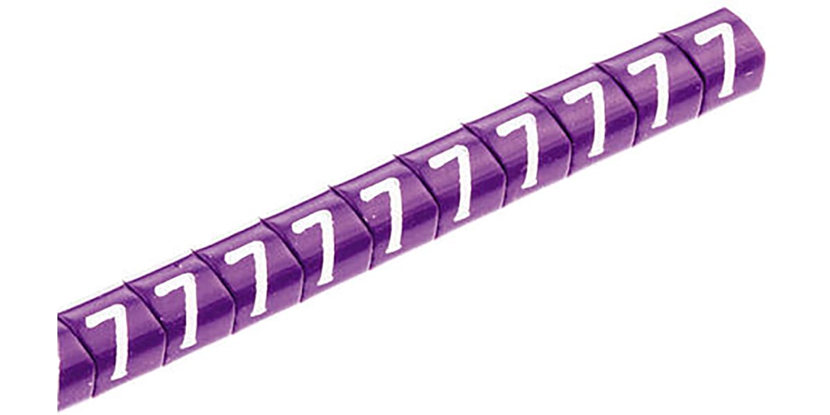 Product image for Helagrip cable marker, 4-9mm, legend 7