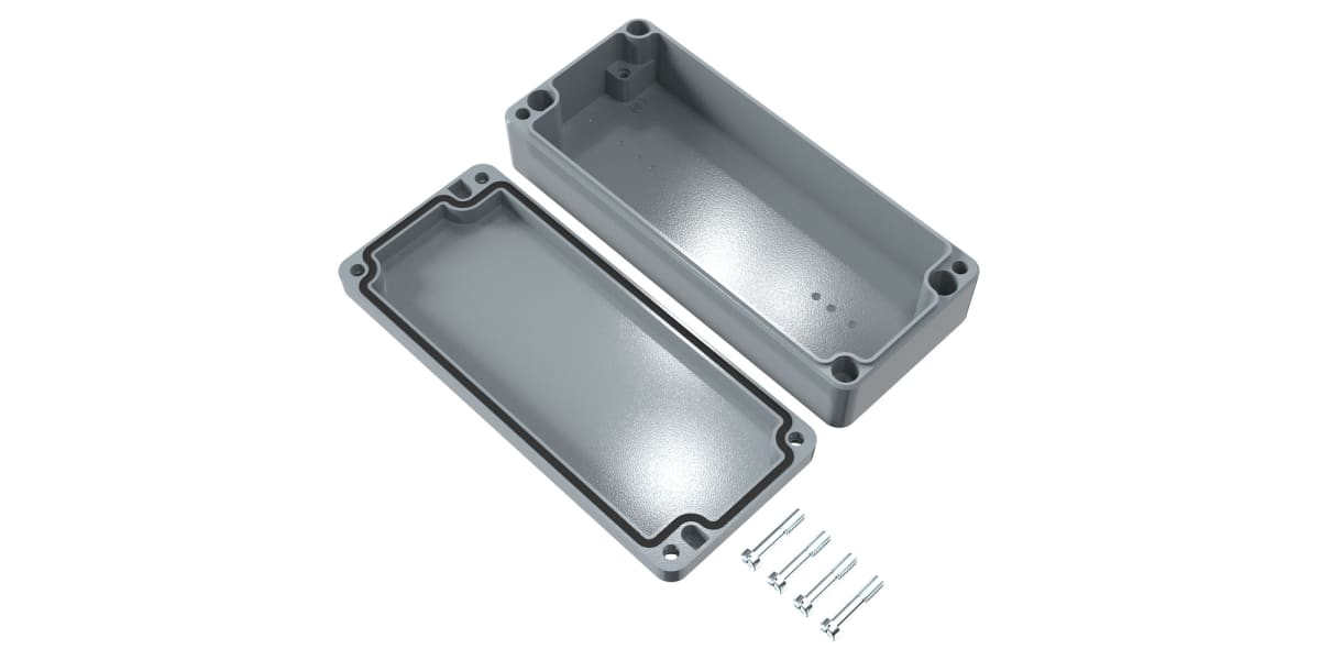 Product image for IP66 ALUMINIUM ENCLOSURE,150X64X34MM