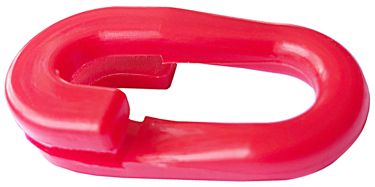 Product image for PLASTIC 8 MM RING _ RED