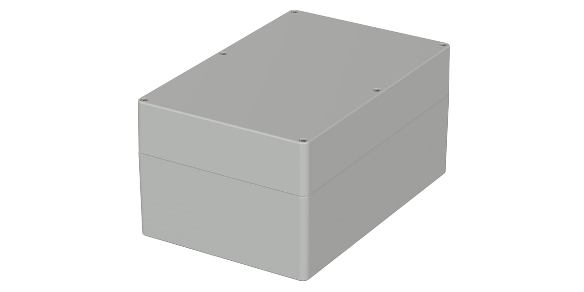 Product image for IP65 LIGHT GREY ABS BOX,240X160X120MM