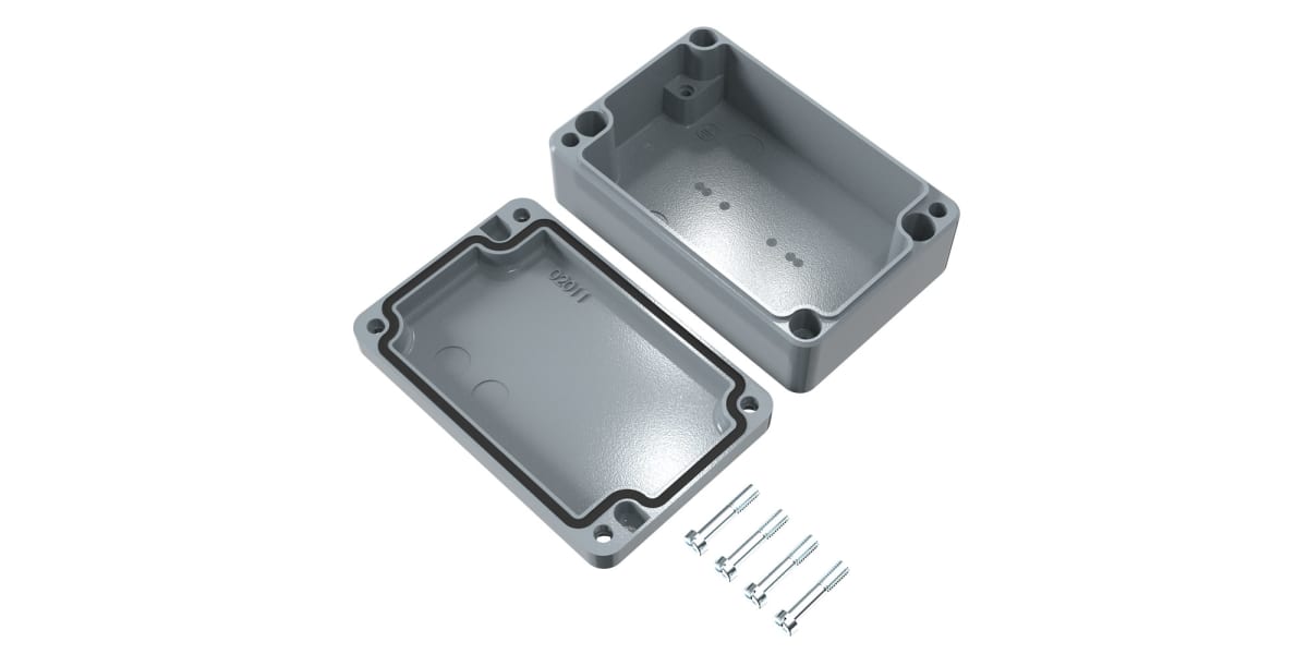 Product image for IP66 ALUMINIUM ENCLOSURE,98X64X34MM