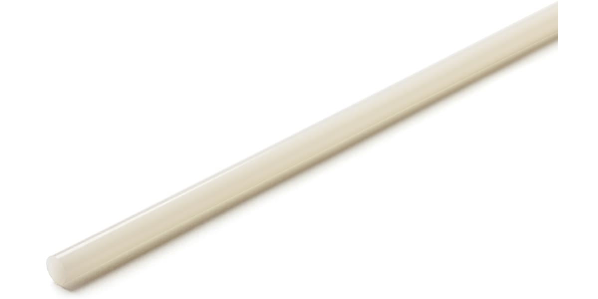 Product image for Nylon 66 rod stock,1m L 12mm dia