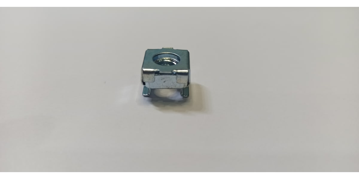 Product image for ZNPT STEEL WIDE TYPE CAGED NUT,M6