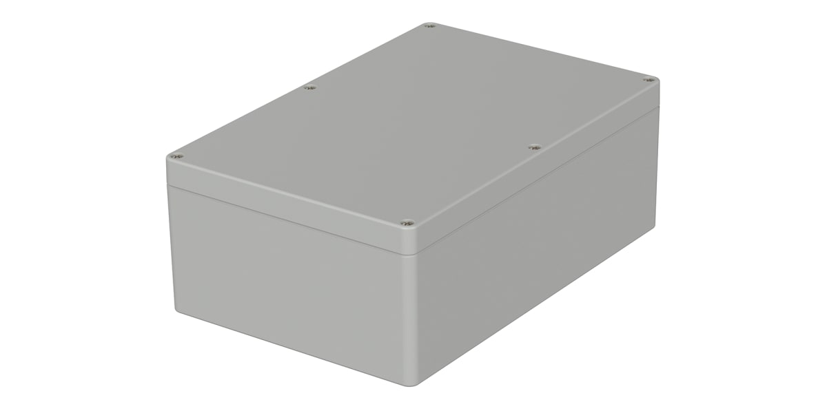 Product image for IP65 ENCLOSURE W/GREY LID,240X160X90MM