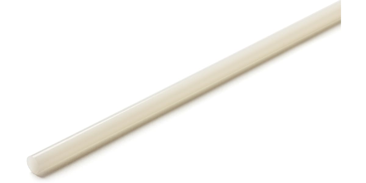 Product image for Nylon 66 rod stock,1m L 10mm dia