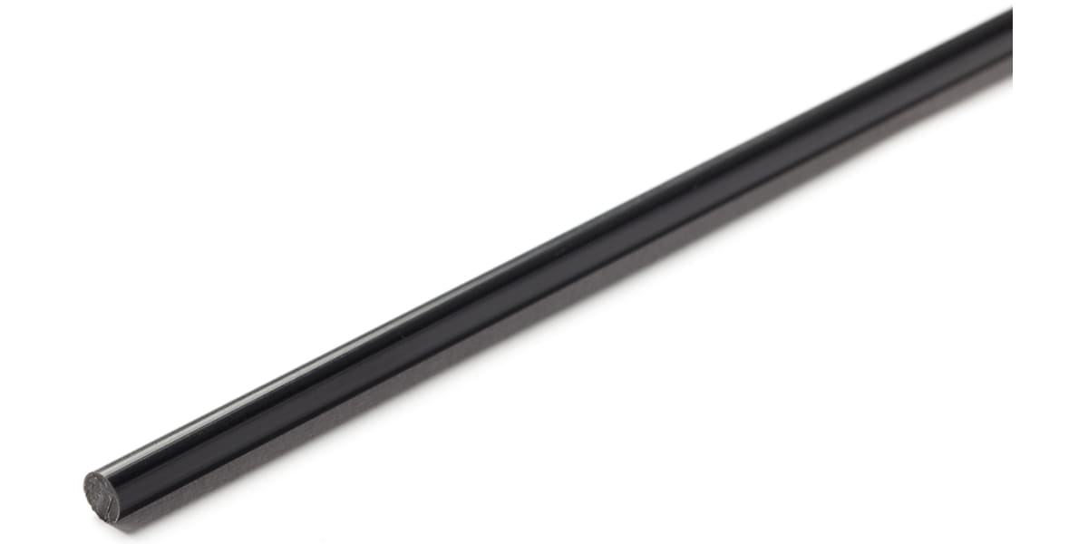 Product image for Grey PVC rod stock,1m L 20mm dia