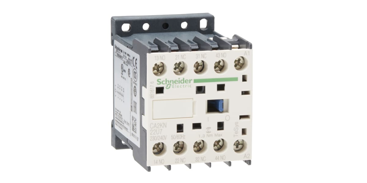 Product image for Schneider Electric Control Relay - 2NO/2NC, 10 A Contact Rating