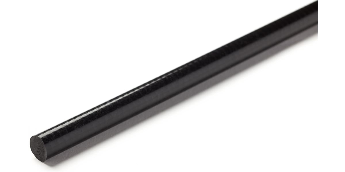 Product image for Nylon 66/glass rod stock,1m L 10mm dia