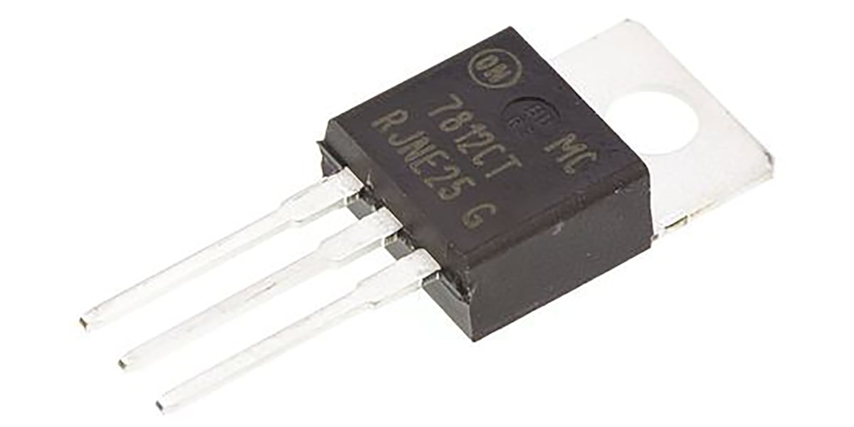 Product image for VOLTAGE REGULATOR,MC7812CT 12V 1A