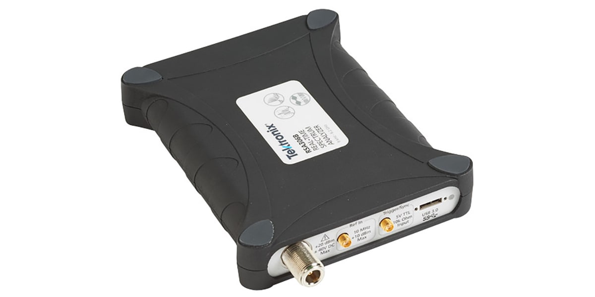 Product image for Tektronix RSA306B Handheld Spectrum Analyser, 9 kHz → 6.2 GHz