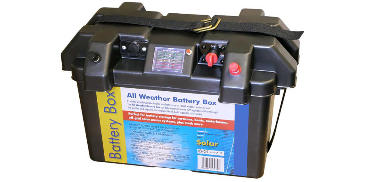 Product image for RS Deluxe Battery Weather Box