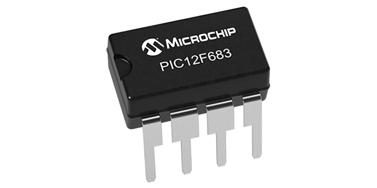 Product image for MICRO,PIC,3.5KB FL,DIP8,PIC12F683-I/P