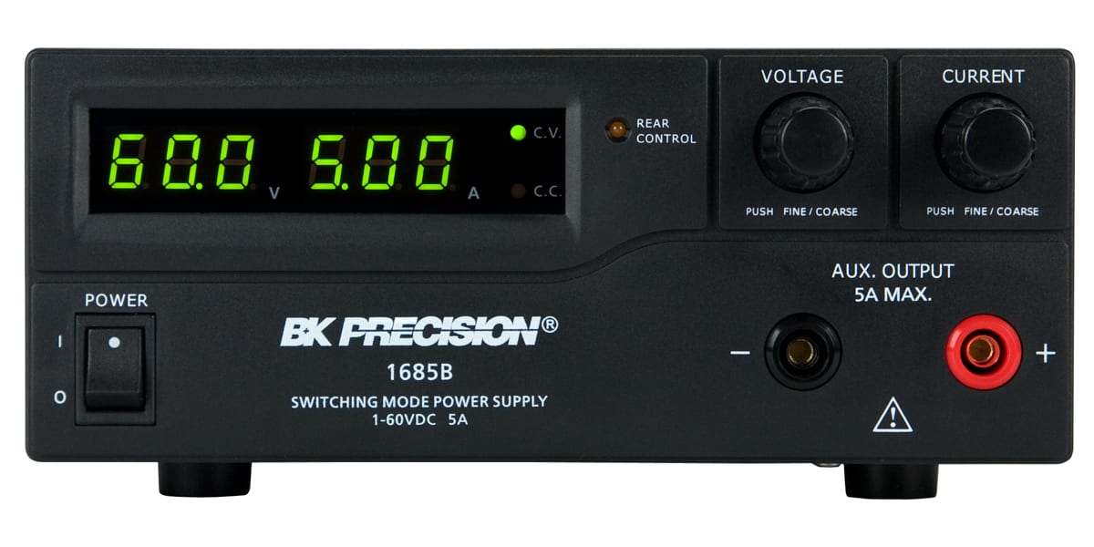 Product image for BK Precision Bench Power Supply, , 300W, 1 Output , , 60V, 5A