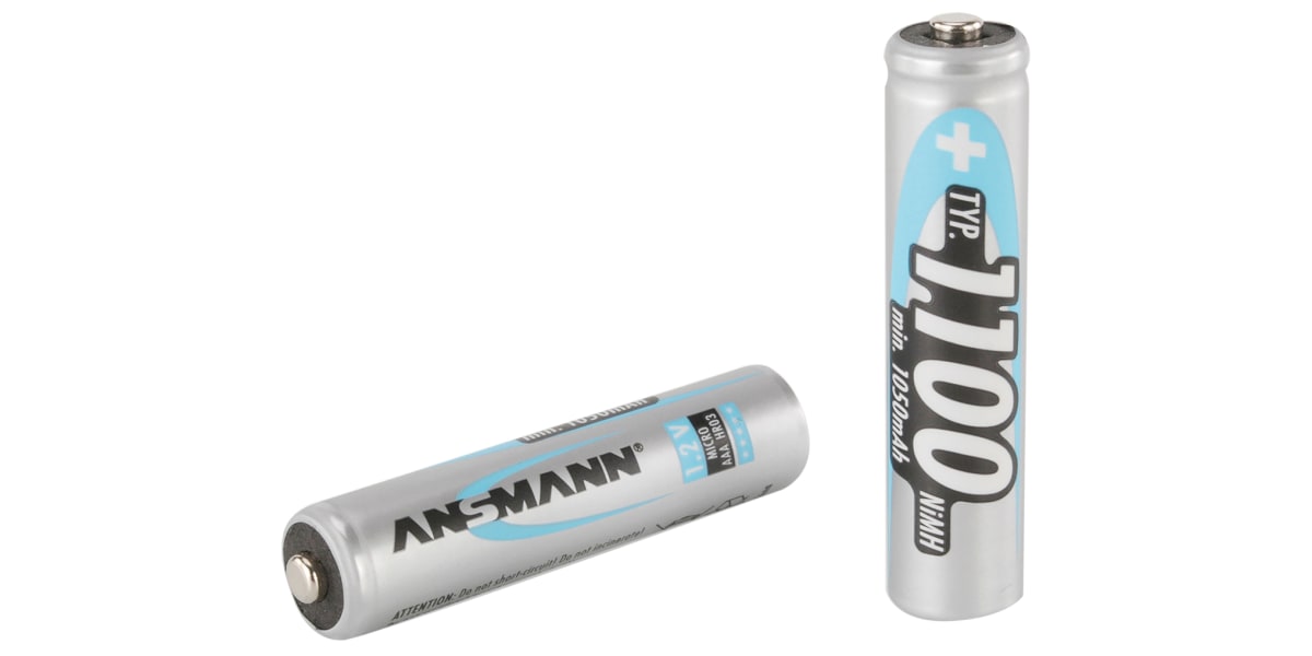 Product image for NIMH AAA 1100MAH 2/BLISTER