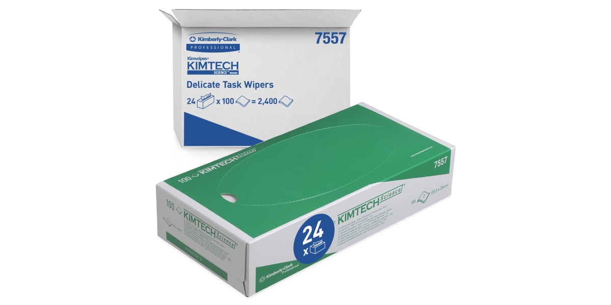 Product image for SCIENCE DELICATE TASK WIPES - BOX OF 100