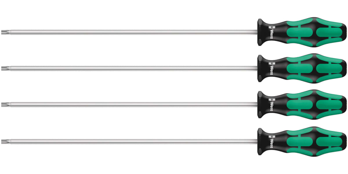 Product image for 367/4 HF L S/DRIVER SET TORX 4PC