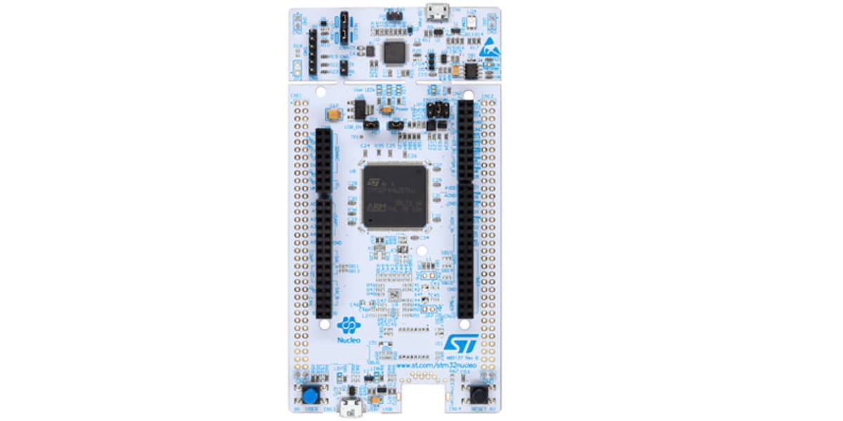 Product image for STM32 NUCLEO144 BOARD,STM32F412ZGT6 MCU