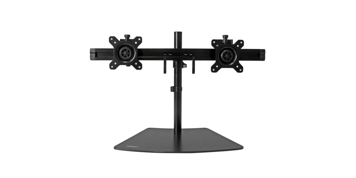 Product image for Startech Dual Monitor Crossbar Stand