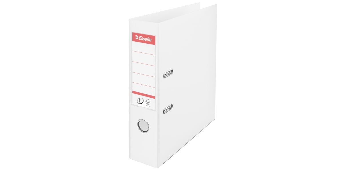 Product image for LEVER ARCH FILE N1 POWER PP A4 WHITE