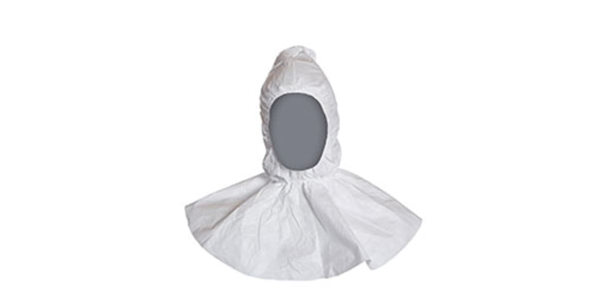 Product image for DUPONT TYVEK DISPOSABLE HOOD WHITE 10