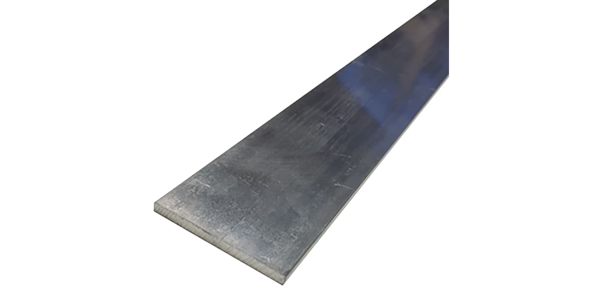 Product image for 6082T6 Aluminium Flat Bar, 30mmx3mmx1m