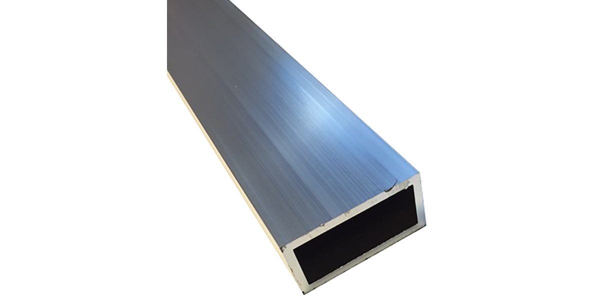 Product image for Aluminium Rectangle Tube,50mmx3mmx1m
