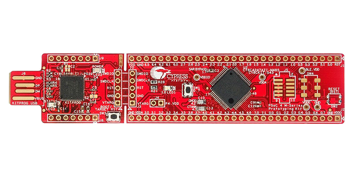 Product image for PSOC 4 M-SERIES PROTOTYPING KIT