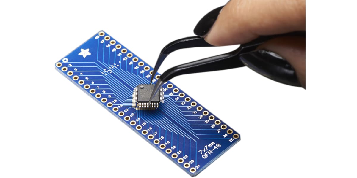 Product image for SMT BREAKOUT PCB FOR 48-QFN OR 48-TQFP