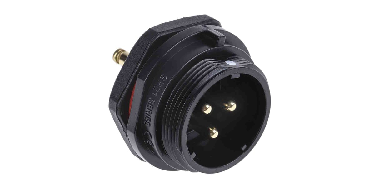 Product image for 3 WAY FRONT MOUNT PLUG  30A IP68