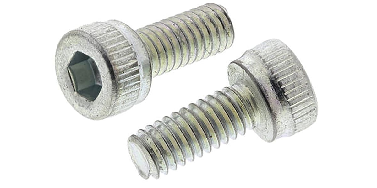 Product image for Steel hex skt cap head screw,M8x10mm