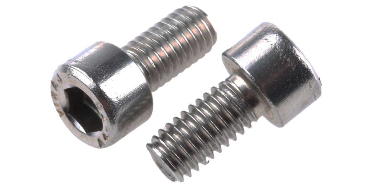 Product image for A4 s/steel socket head cap screw,M8x12