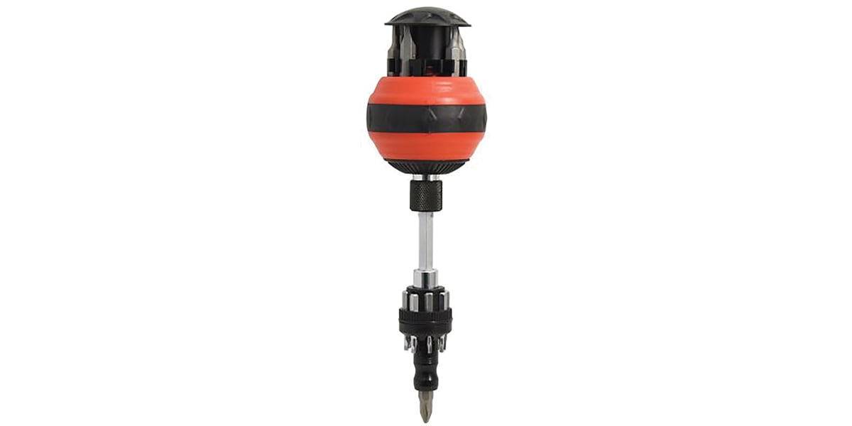 Product image for MULTI-BIT RATCHET BALL DRIVER 16 IN 1