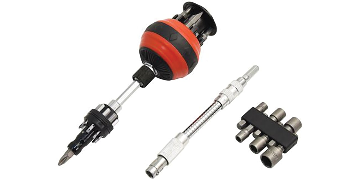 Product image for MULTI-BIT RATCHET BALL DRIVER 23 IN 1